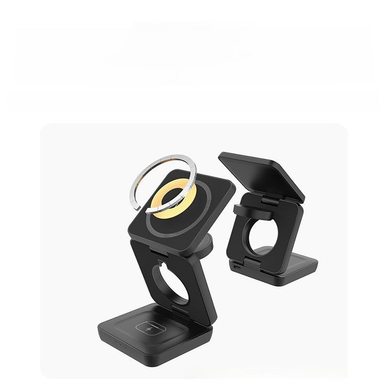 Magnetic 3-in-1 Wireless Charging Phone Stand